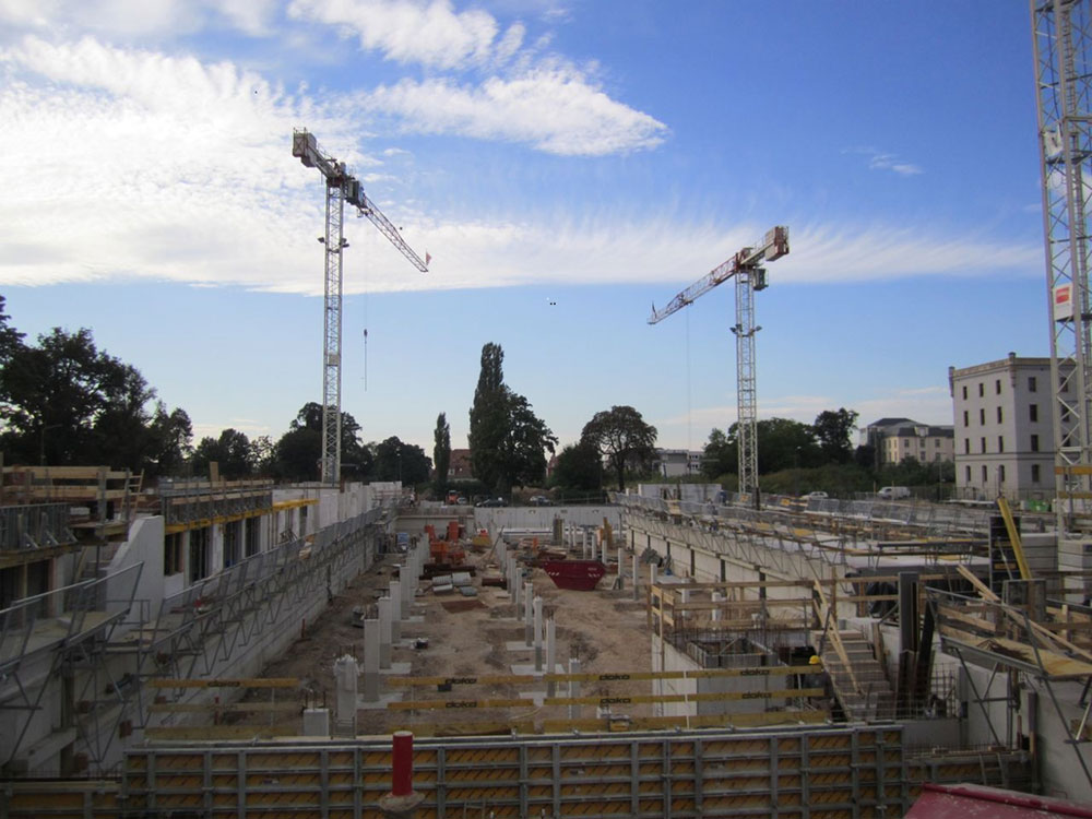 Wohnungsbauprojekt „Obere Neustadt“ in Dresden-Neustadt